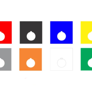 2.25″ Square 1 line