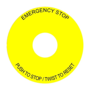 E-stop Pull to Reset