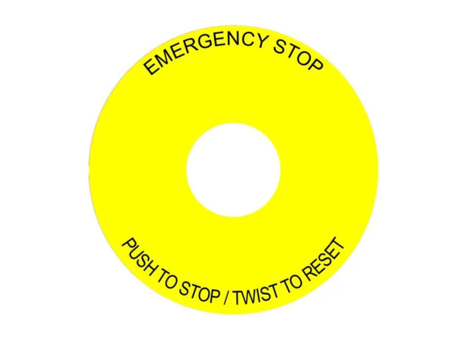 E-stop Pull to Reset